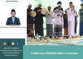 Siswa Tampilkan Syair Habsyi di Acara Pengajian Miftahul Huda dan Peresmian masjid At-Taqwa Rimba Jaya