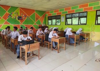 MAN Lamandau Adakan Penilaian Akhir Tahun (PAT) kepada Siswa Kelas XII