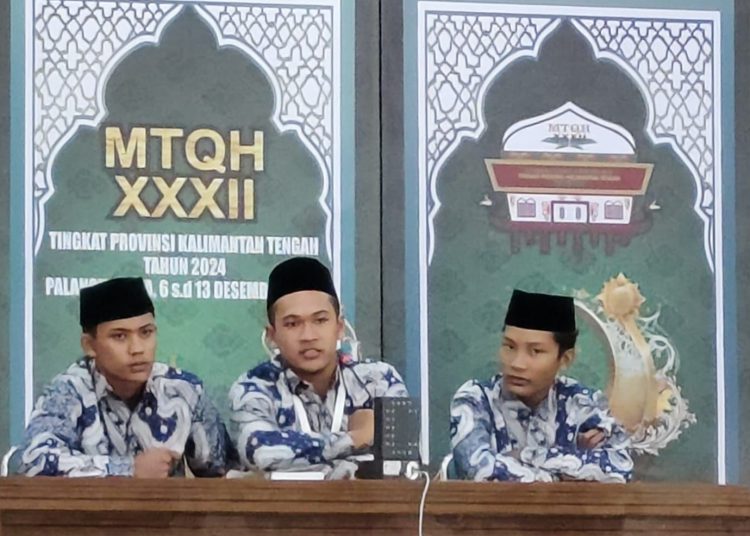 Peserta Didik MAN Lamandau Ikuti MTQH Tingkat Provinsi Kalimantan Tengah XXXII Tahun 2024