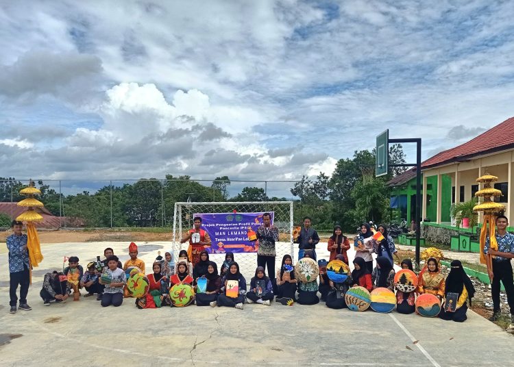 MAN Lamandau Selenggarakan Penampilan dan Gelar Karya P5 Rahmatan Lil’alamin