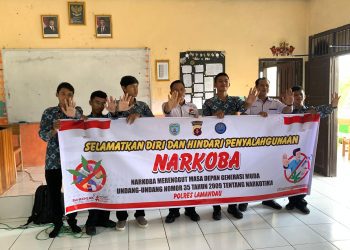 Polres Lamandau Adakan Sosialisasi Bahaya Narkoba di MAN Lamandau