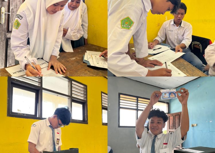 Pemilihan Ketua OSIM MAN Lamandau Berlangsung Tertib dan Lancar