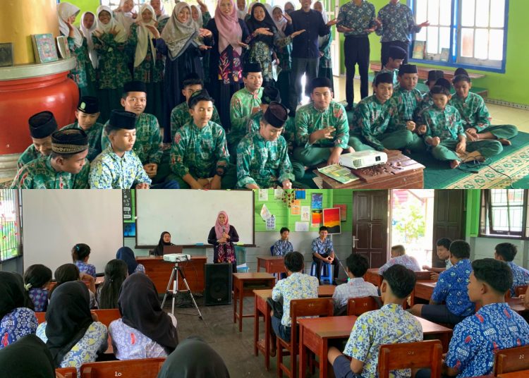 Panitia PPDB MAN Lamandau Gelar Sosialisasi ke SMPN 2 Bulik dan SMP IT Hidayatul Al Falah