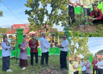 MAN Lamandau Laksanakan Gerakan Penanaman 1 Juta Pohon Matoa dalam Rangka Hari Bumi 2025