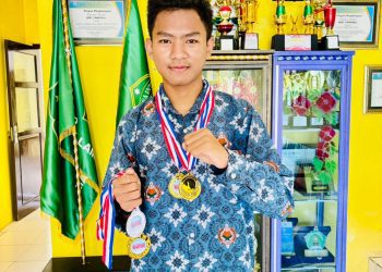 Siswa MAN Lamandau Borong 5 Medali Dalam Kejuaraan Menembak Kabupaten Lamandau Tahun 2025