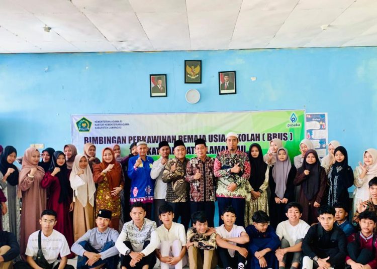 Kegiatan Bimbingan Perkawinan Remaja Usia Sekolah (BRUS) di Laksanakan di MAN Lamandau