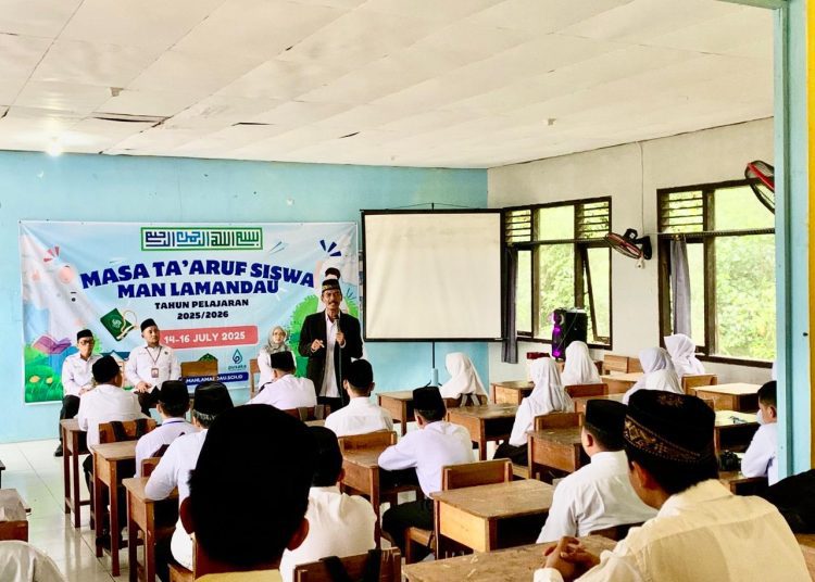 Kakankemenag Lamandau Resmi Buka MATSAMA MAN Lamandau Tahun Pelajaran 2025/2026