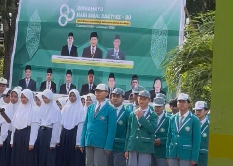 MAN Lamandau Ikuti Upacara HAB Kemenag RI ke-80