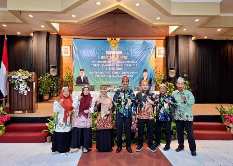 Menuju WBK dan WBBM, Kepala MAN Lamandau Ikuti Benchmarking Bersama Kemenag Kalteng di MAN 2 Malang