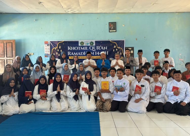 Penutup Kegiatan Ramadan, MAN Lamandau Gelar Khotmil Qur’an
