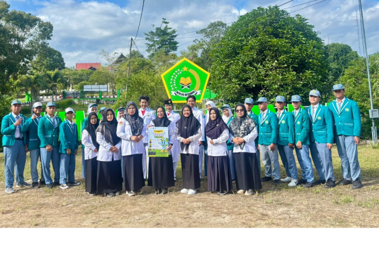 Pendidik dan Tenaga Kependidikan MAN Lamandau Ikuti Apel Pencanangan Serentak Ekoteologi