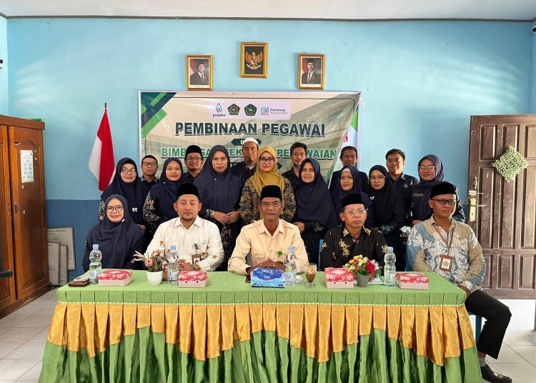 Pembinaan Pegawai dan Bimbingan Teknis Kepegawaian Tingkatkan Profesionalisme ASN MAN Lamandau