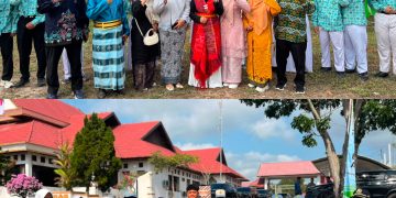 Semangat Kemerdekaan, Keluarga Besar MAN Lamandau Ikuti Upacara HUT RI ke-81 di Dua Lokasi