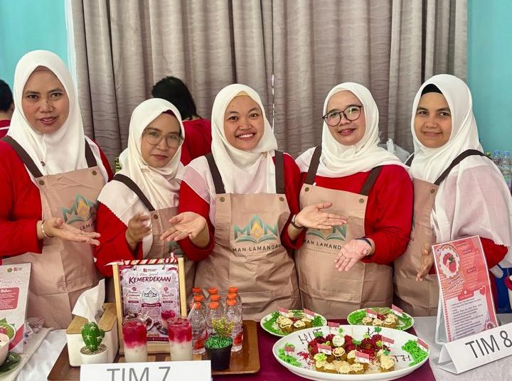 Semarak Kemerdekaan, MAN Lamandau Raih Juara pada Lomba Masak dan Estafet Pingpong