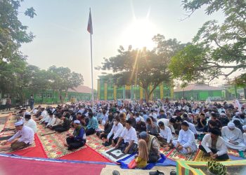 MAN Lamandau Ikuti Sholat Istisqo Bersama Keluarga Besar Kementerian Agama Kabupaten Lamandau